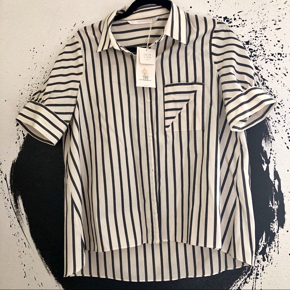 Zara Striped Blouse
